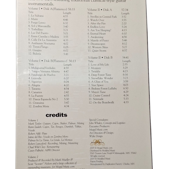 CLASSICAL GUITAR COLLECTION 4 CD SET MASTERS COLLECTION - Picture 2 of 2